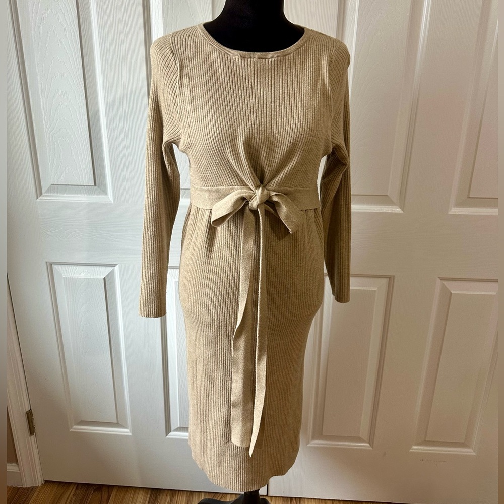 Isabel Long Sleeve Maternity Sweater Dress From Target